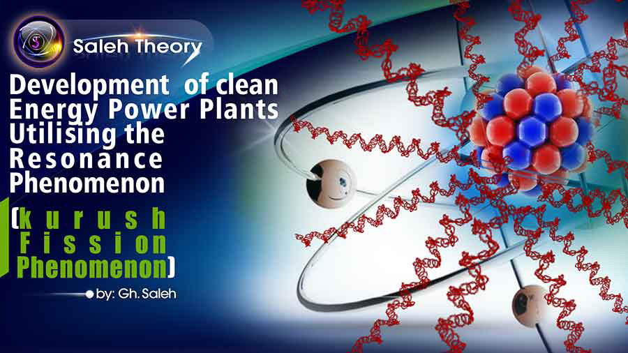 Development of Clean Energy Power Plants Utilising the Resonance Phenomenon (Kurush Fission Phenomenon)
